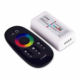 Контроллер 2,4 G для светодиодной ленты RGBW, 4-канальный DC12-24V; 24А ST-Luce Светодиодные Ленты ST9002.500.00RGBW - фото и цены